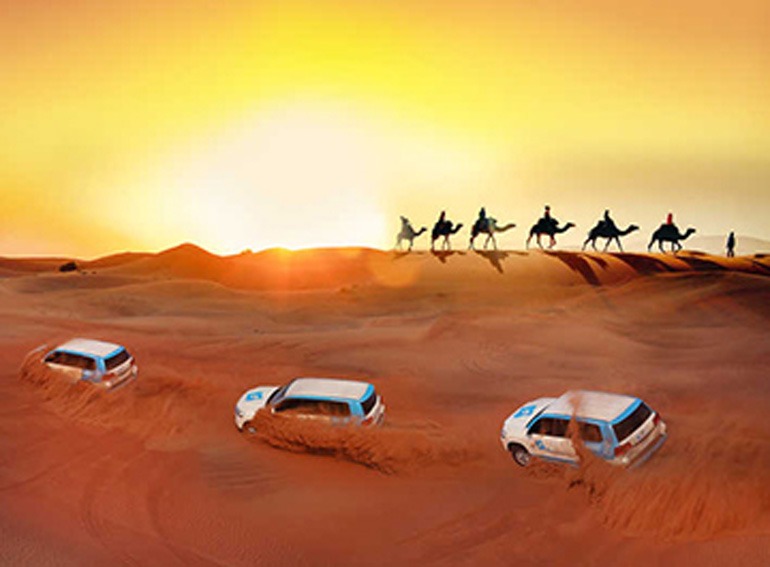 Be prepared for the Dubai desert weather!