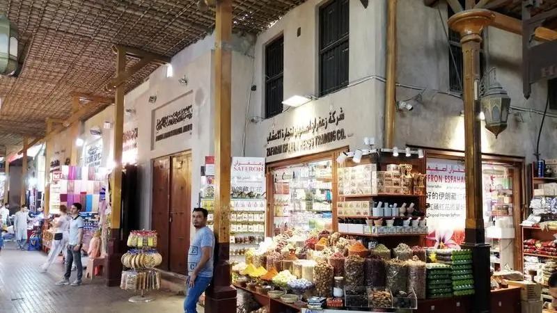 Murshid Bazaar in Dubai