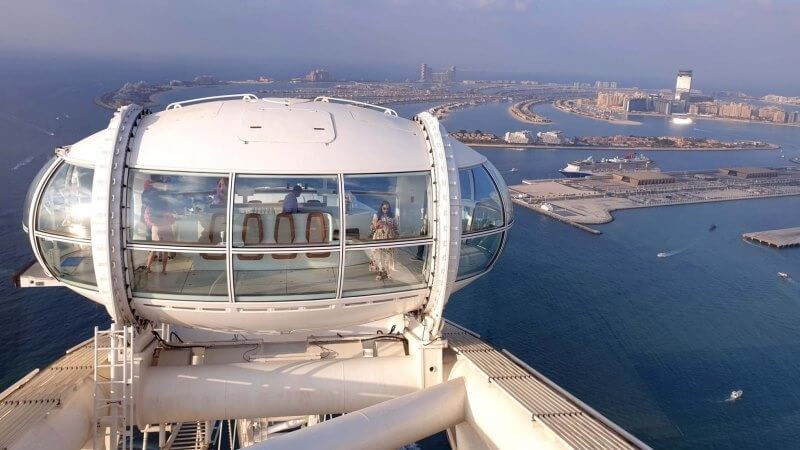 The role of the Ferris Wheel in the tourist attraction of Dubai