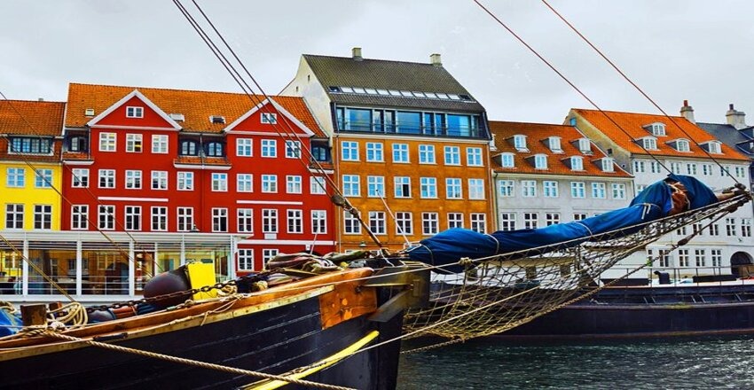 Nyhavn, Copenhagen; One of the most famous sights in Denmark